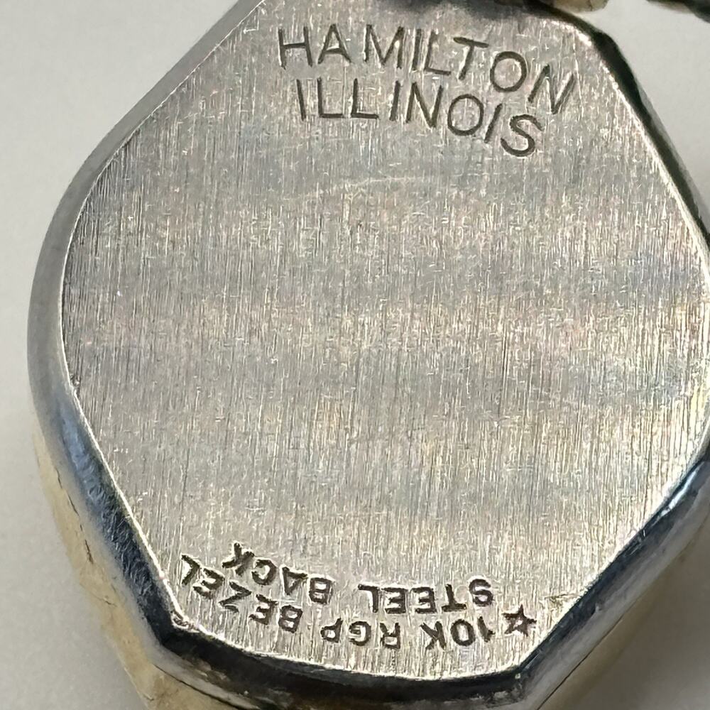 Vintage Hamilton Illinois Ladies Watch 10K RGP Art Deco Mechanical Bracelet - Picture 3 of 8